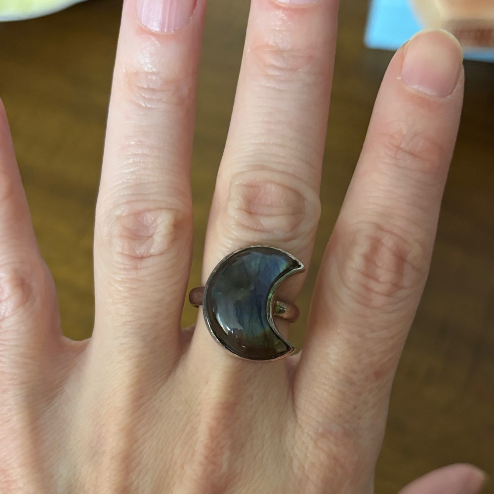 Crescent Moon labradorite